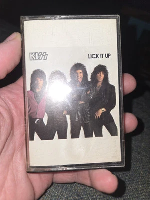 Lick It Up by Kiss (Cassette, Sep-1990, Island/Mercury) tested /works  - Image 1 of 4