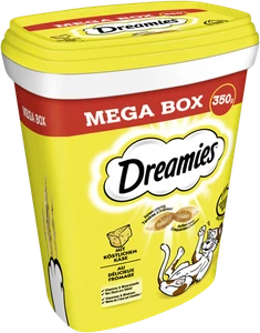 Dreamies MegaBox  Katzensnacks Katzenleckerli Leckerli mit Käse 350g - Bild 1 von 8