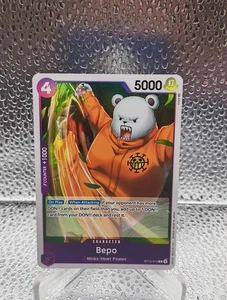 One Piece Bepo (ST10-012/31) Ultra Deck The Three Captains NM FOIL - Picture 1 of 7