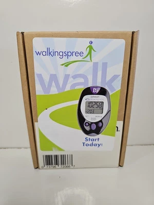 Omron HJ-720ITFFP Go Smart Pedometer  - Downloadable Black/Gray New Unused - Image 1 of 4