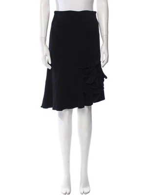 Sonia Rykiel Virgin Wool Knee-Length Skirt Size 6 Excellent Condition - Image 1 of 3