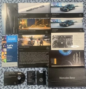 2020 MERCEDES AMG E63 S WAGON OWNERS MANUAL 4.0 V8 4MATIC+ W213 FULL OEM SET A+ - Picture 1 of 24