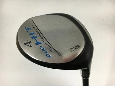 PRGR DUO HIT Fairway Wood 4W Original Carbon (M-40) #206 Golf Clubs - Image 1 of 3