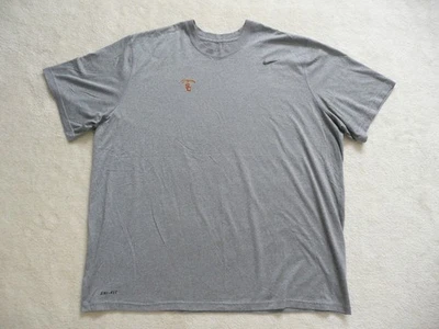 USC Trojans Nike Dri-Fit Cardinal Gold Training T-Shirt Men's Sz XXL - Image 1 of 4