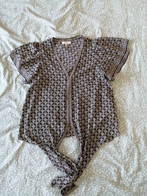 Max Studio Damen Bluse, Gr. M, Mehrfarbig, Polyester - Bild 1 von 4