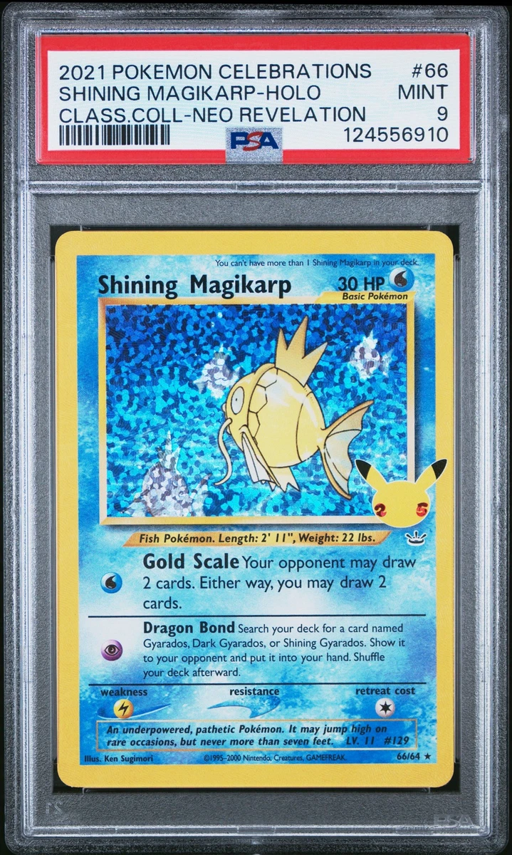 Shining Magikarp 66/64 Celebrations: Classic Collection for sale