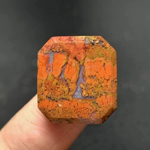 Plume Agate Cabochon 19x17x5mm High Quality 17 ct - Picture 1 of 6