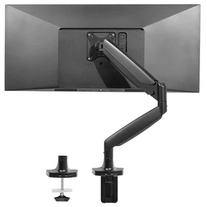 VIVO Pojedynczy ultrawide 40" Monitor Uchwyt biurkowy z pneumatycznym ramieniem sprężynowym - Zdjęcie 1 z 8