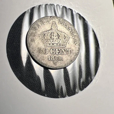 50 céntimos Francia 1866 K - plata X583 Foto 1 de 2