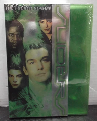 Sliders - The Fourth Season (DVD, 2008, 5-Disc Set) New Sealed - Image 1 of 3