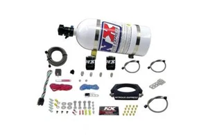 Nitrous Express Chevy LS Fast 102mm Intake (50-400HP) Plate Kit w 10LB Bottle - Picture 1 of 9