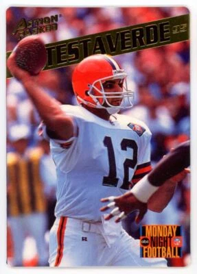 1995 Action Packed Monday Night Football Vinny Testaverde Cleveland Browns #42 - Image 1 of 2