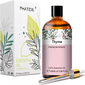 100ml Thyme Essential Oil -Pure and Natural -Premium Grade Oil for Diffuser - Picture 1 of 13