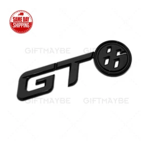 For Toyota Scion TRD 3D GT 86 Sport Fender Trunk Marker Logo Badge Emblem Black - Picture 1 of 6