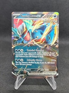 Roaring Moon ex 124/182 Paradox Rift Double Rare Pokemon TCG Card NM/MINT - Picture 1 of 2
