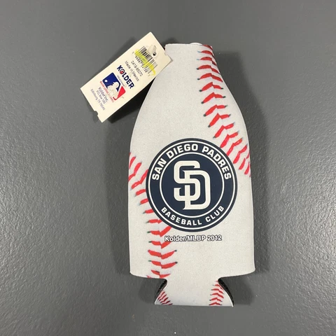 San Diego Padres MLB Baseball Club Kolder Insulated Beverage Beer Can Holder Cover