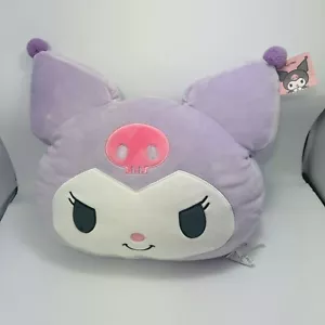 Miniso X Sanrio Kuromi Ultra Soft 15" Plush Pillow Back Cushion 14.2” - Picture 1 of 5