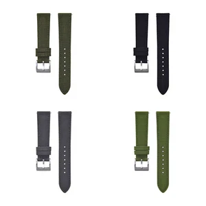 Canvas Watch Strap - 4 Colors - 20 mm, 22 mm - Replacement Band - Picture 1 of 7