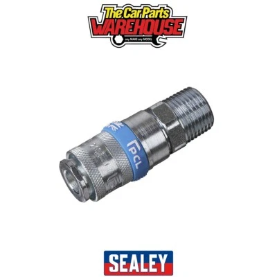 Sealey AC63 PCL Coupling Body Male 1/2"BSPT - Image 1 of 4