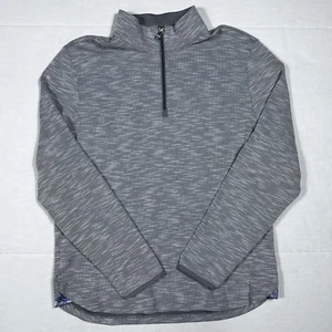$195 Nuevo Suéter ROBERT GRAHAM Spielberg Para Hombre Talla X-Grande XL Elástico 1/4 Cremallera - Imagen 1 de 5