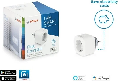 Bosch Plug Compact - Smart Home Zigbee Verbrauchsmessung  BSP-FZ2 /FZ (NEU, OVP) - Bild 1 von 4
