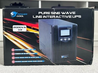 PowerCool Smart UPS 2000VA LCD Display - Image 1 of 3