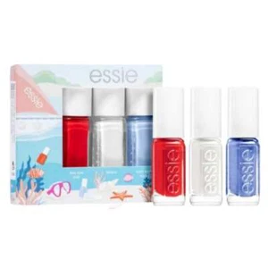 Essie Mini Summer Kit Nail Polish Set Under The Sea Mini Gift Set 3x5ml - Picture 1 of 3