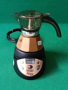 CAFFETTIERA ELETTRICA PER CIALDE ALICIA PERLE DELONGHI EMK2C.Y 2 TAZZE. CQ76 - Picture 1 of 16