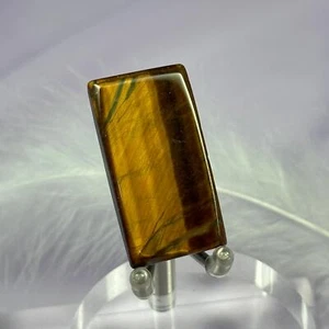 Oro Ojo de Tigre Cristal Pulido Rebanada 9.5g SN56143 - Imagen 1 de 4