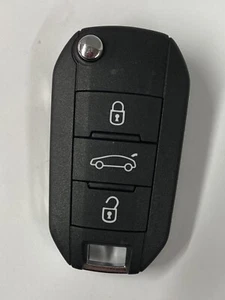 1 X GENUINE VAUXHALL 3 BUTTON REMOTE FLIP KEY FOB TESTED & WORKING 9811802277 - Picture 1 of 3