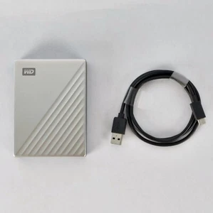 WD 4 TB Hard Drive My Passport Ultra for Mac・USB-C Backup・Silver・WDBPMV0040BSL - Picture 1 of 8