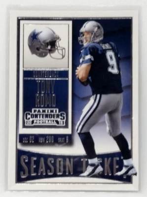 2015 Panini Contenders Season Ticket Card #87 Tony Romo - Image 1 of 2