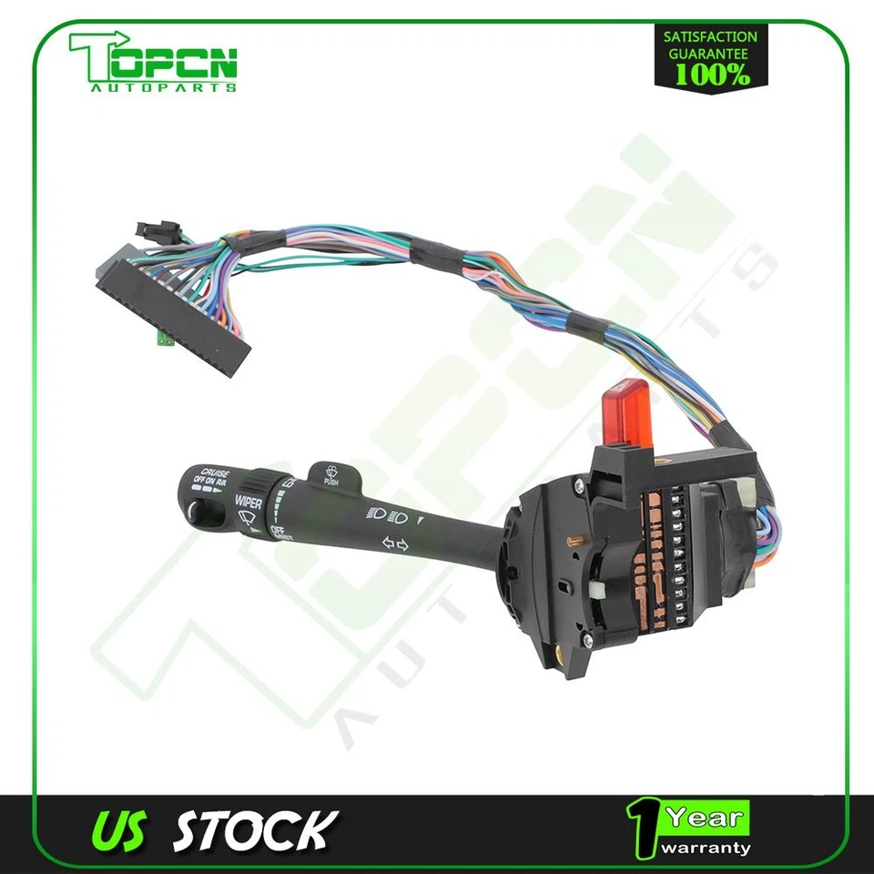 Fit For 1999-02 Chevrolet Silverado 1500 GMC Sierra 1500 Combination Switch - Image 1 of 4