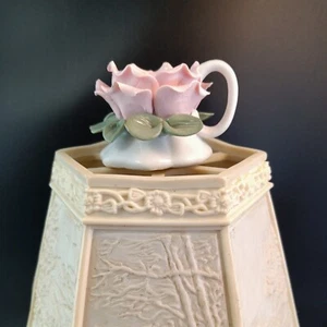 Gargoylery Studio Custom-Made Candle Holder Flower Lamp Finial °°One Of A Kind°° - Picture 1 of 11
