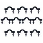  50 Pcs Nylon-Material Griffschnalle Tri-Grip-Niet-Kit Deckaugenplatten