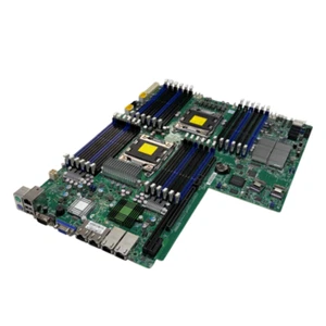 SM DP Intel E5-2600 DDR3 4xLAN 8xSAS/6xSATA 6xPCIe(4x16) IPMI X9DRW-3LN4F+(3894) - Picture 1 of 4