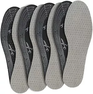 4 PAIA Solette Suola suole suolette per scarpe al carbone piedi dal 24 al 45 - Imagen 1 de 1