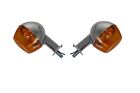 Blinkers Complete Pair of Rear Left & Right For Yamaha RS 125 (Drum) 1975