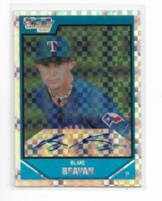 2007-09 Bowman Chrome Autographs *Refractors Multi-Listing, Combined Shipping