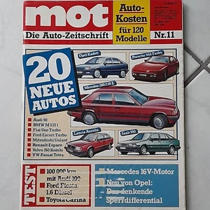MOT 11/1984,VW BUS T2,TERRA,JOKER1,3,DEHLER PROFI GL,KARMAN GIPSY,KRANICH STAR1 - Bild 1 von 1