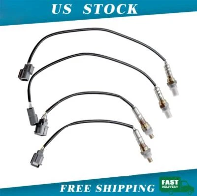 Sensor de oxígeno ascendente + descendente sensor de O2 4 piezas para Honda Accord 2003-2007 3,0 L V6 Foto 1 de 4