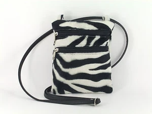 De Moda Pequeño Plano Bolso Bandolera / Cruzado Estampado Leopardo Velour Piel - Imagen 1 de 3