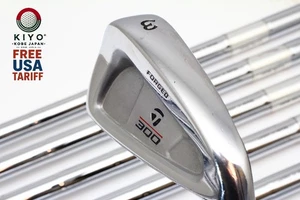 8Pcs Taylormade FORGED T 300 Iron set 3-4-5-6-7-8-9-PW Regular Flex NS PRO 950GH - Picture 1 of 15