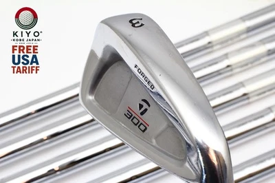 8Pcs Taylormade FORGED T 300 Iron set 3-4-5-6-7-8-9-PW Regular Flex NS PRO 950GH - Image 1 of 4