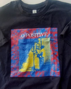 O Positive T-Shirt Boston Post-Punk Band - Größe L - Bild 1 von 2