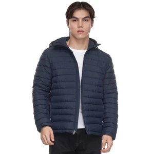 Abrigo con capucha chaqueta acolchada de peso medio para hombre Rokka&Rolla - Imagen 1 de 34