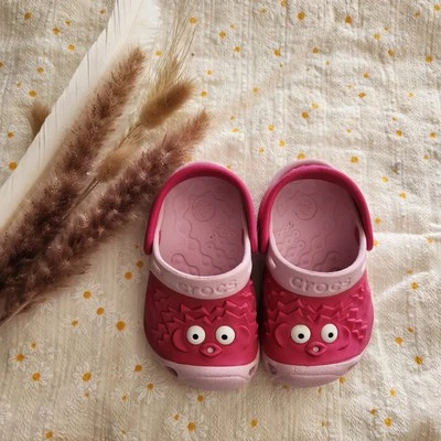 Crocs Niñas Niño Pequeño Rosa Erizo Talla-4/5c Foto 1 de 2