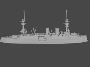 Acorazado Jauréguiberry (1897) - 1813-15 - Armada Francesa - Barcos - Veleros - A - Imagen 1 de 4