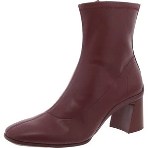 Aerosoles Womens CORINDA Red Comfy Mid-Calf Boots Shoes 8 Medium (B,M) BHFO 6039 - Picture 1 of 3