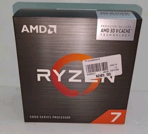 AMD Ryzen 7 5700X3D 3.0GHz Base 8 Core 16 Thread Processor for Socket AM4 #U6088 - Photo 1/8